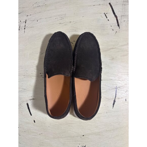 Olukai Men\'s Ka\'a Loafer US 10 / EUR 43 Leather Dark Brown Slip-On Shoes New‎
